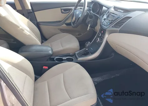 2015 Hyundai Elantra Se from USA, damaged, VIN 5NPDH4AE3FH614855